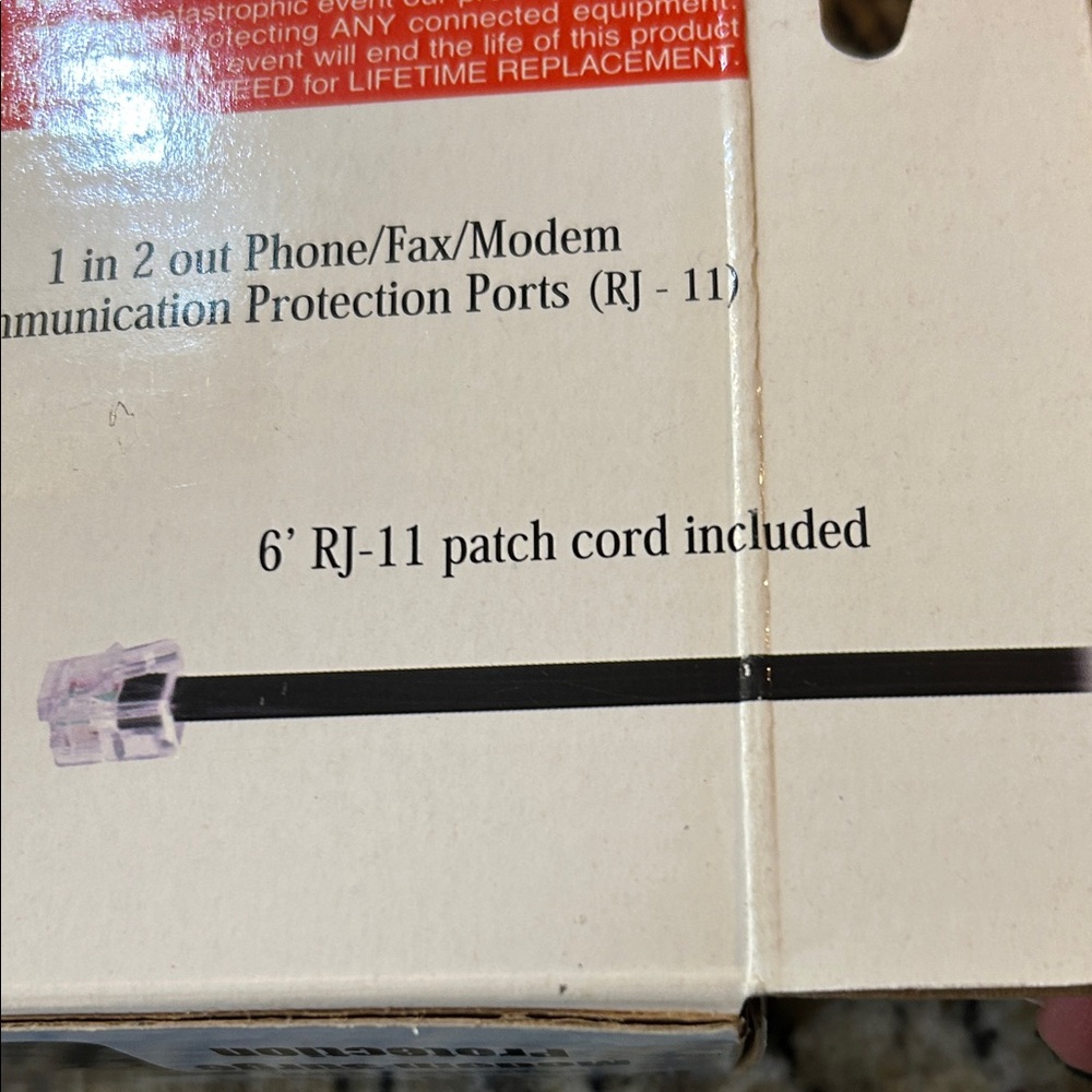 Black Surge Protector with 2800 Joules - Picture 13 of 16